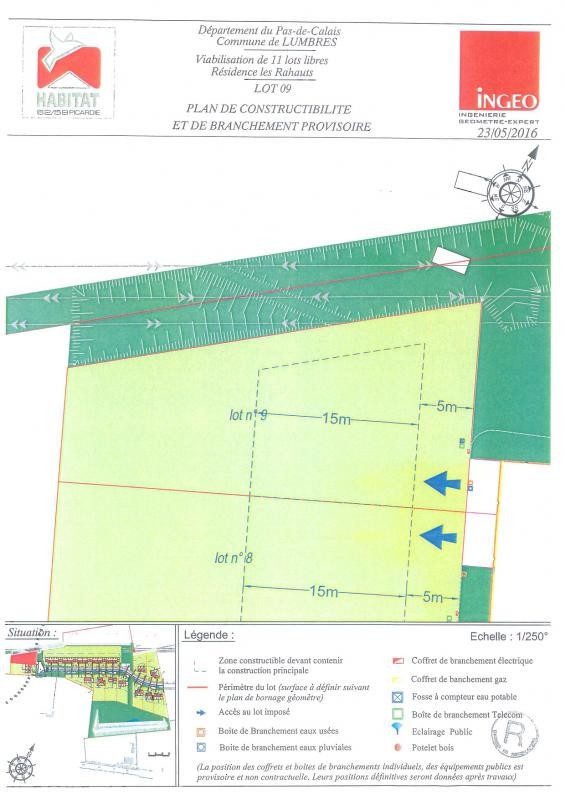 Vente Terrain à Lumbres 0 pièce