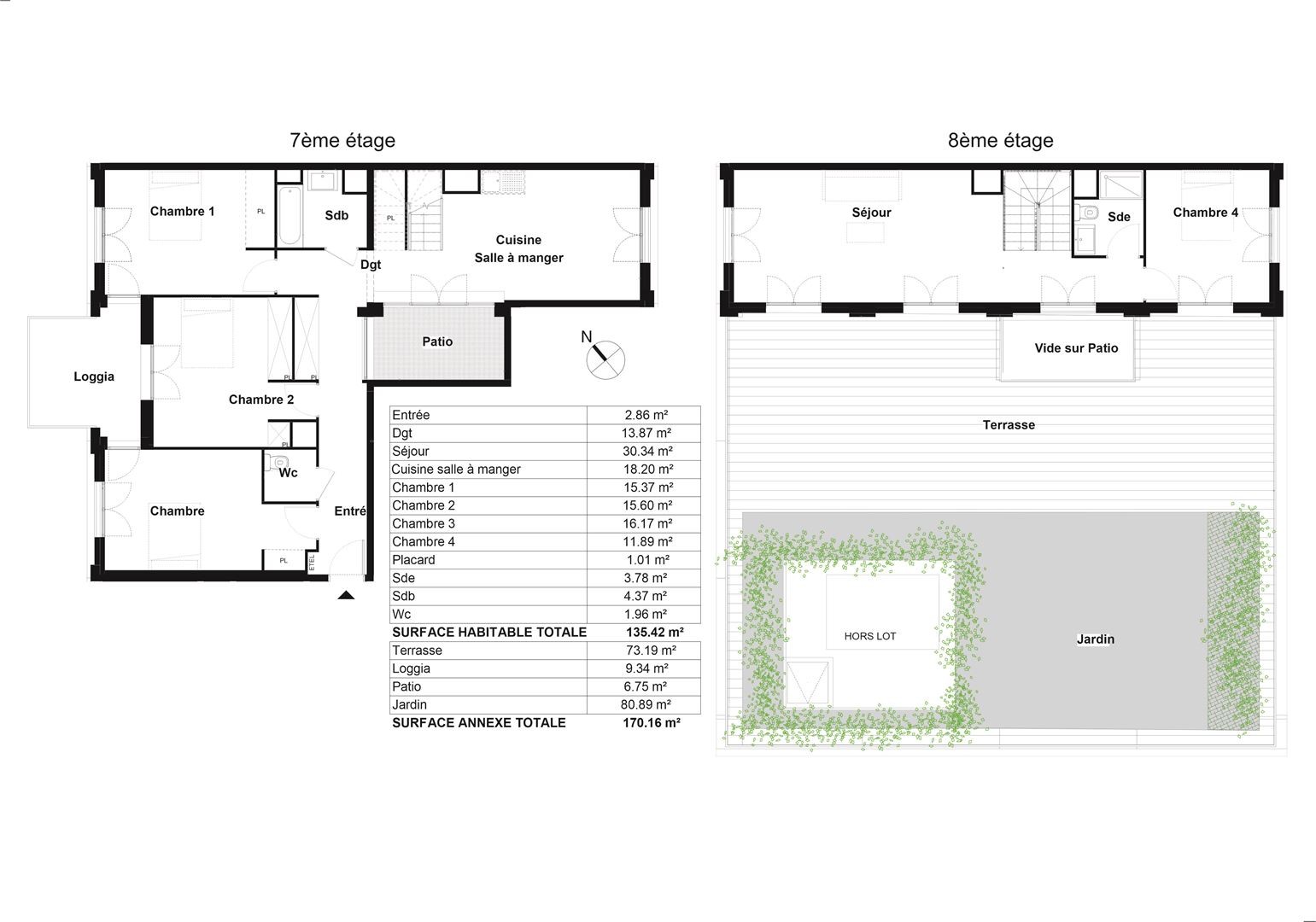 Vente Appartement à Bordeaux 5 pièces