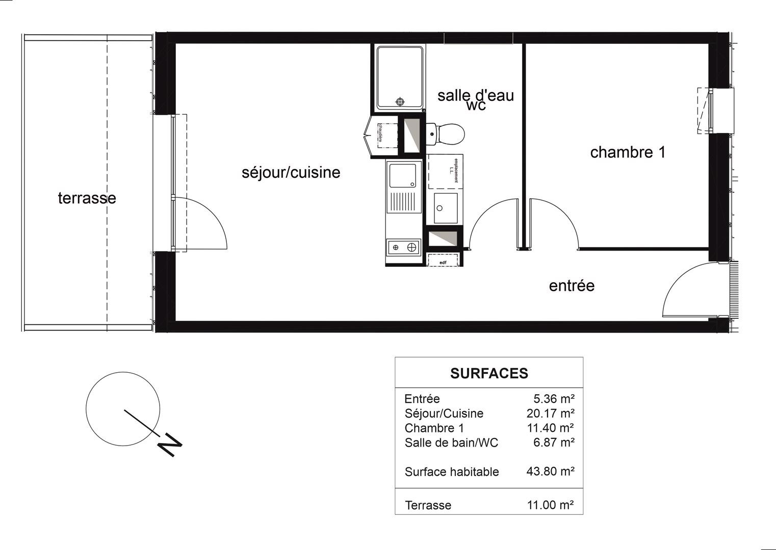 Vente Appartement à le Bouscat 2 pièces