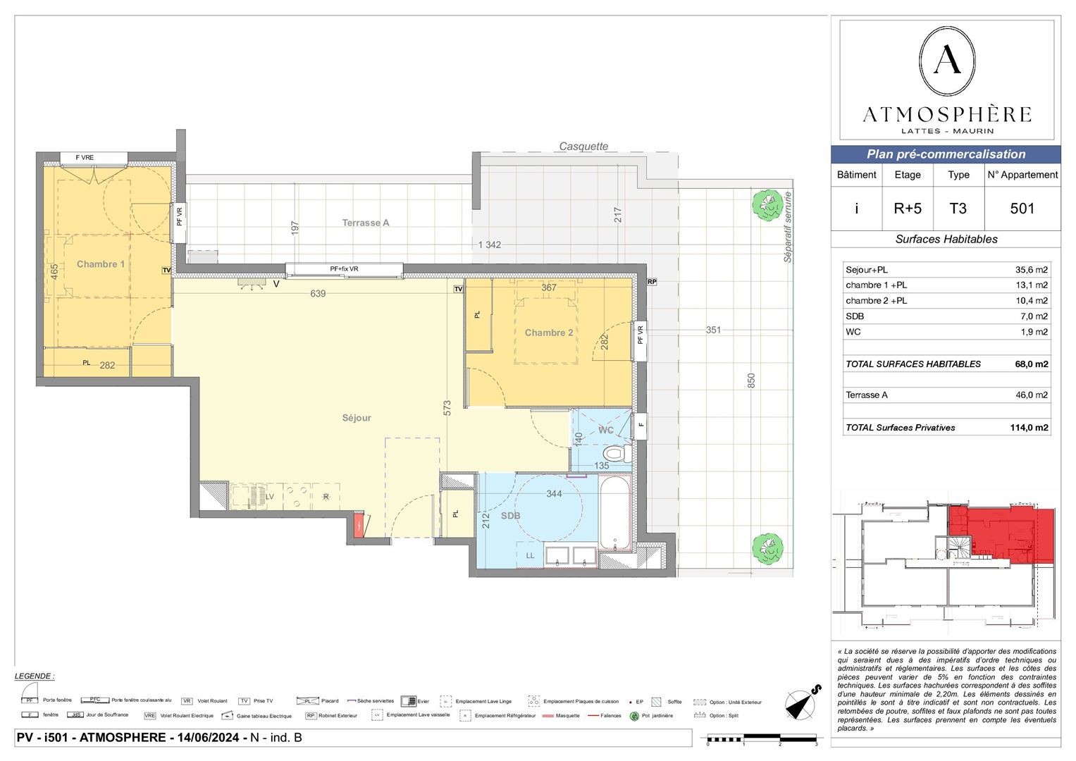 Vente Appartement à Lattes 3 pièces