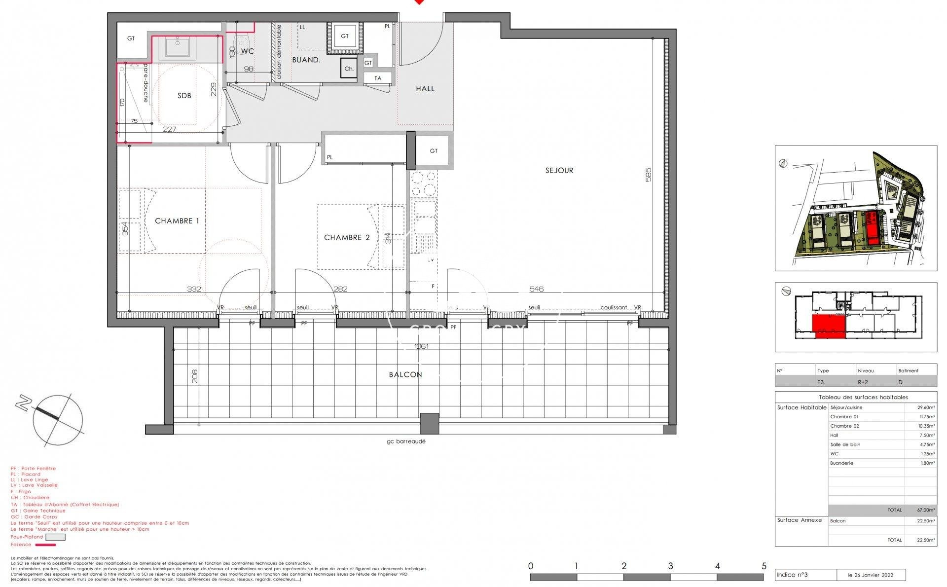 Vente Appartement à Eybens 3 pièces