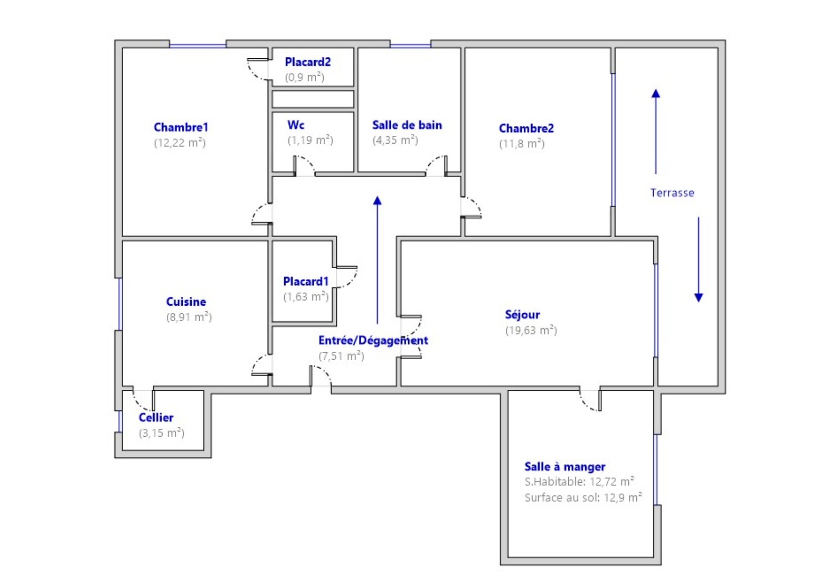 Vente Appartement à Cachan 4 pièces