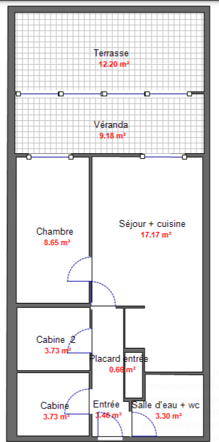 Vente Appartement à la Grande-Motte 2 pièces