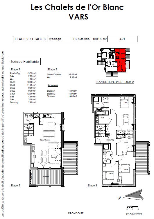 Vente Appartement à Vars 6 pièces