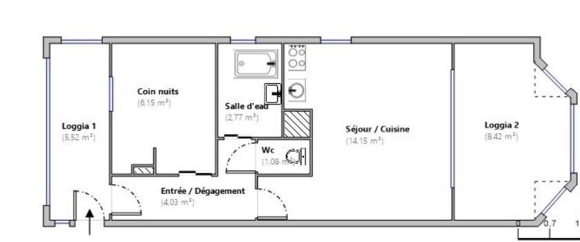 Vente Appartement à Vallauris 1 pièce