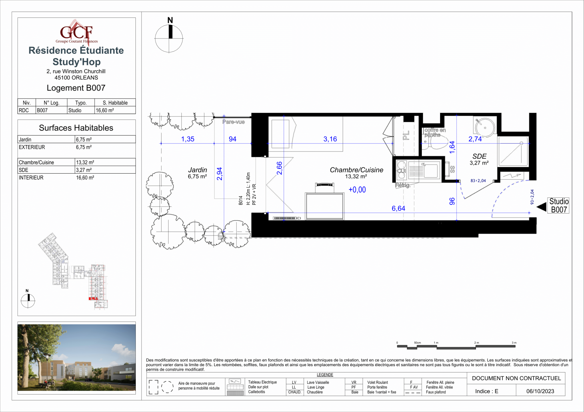 Vente Appartement à Orléans 1 pièce