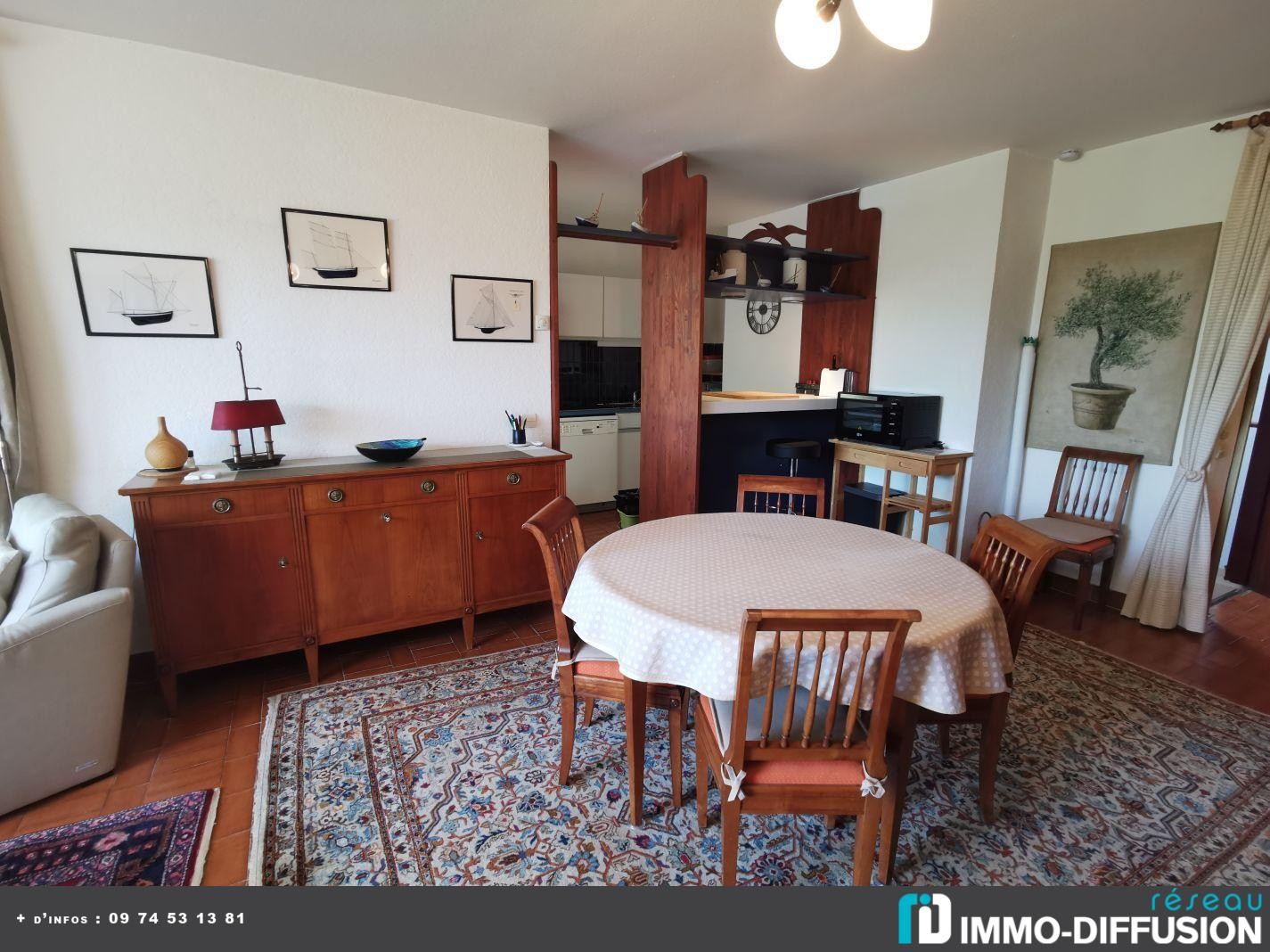 Vente Appartement à le Grau-du-Roi 3 pièces