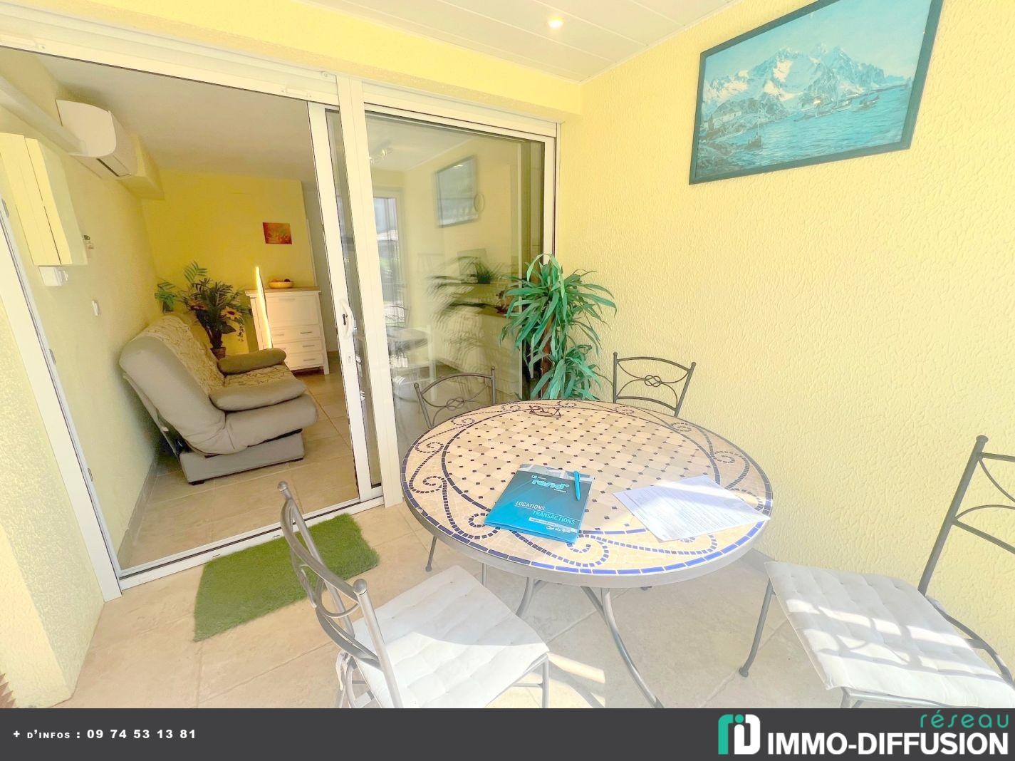 Vente Appartement à Agde 2 pièces