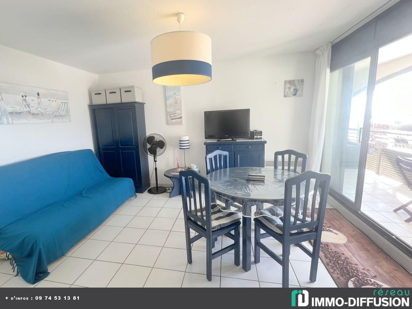 Vente Appartement à Agde 2 pièces