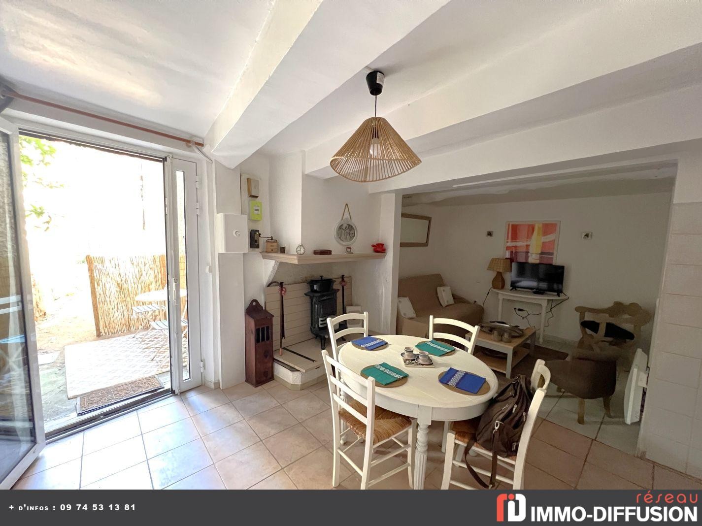 Vente Maison à Cruzy 3 pièces