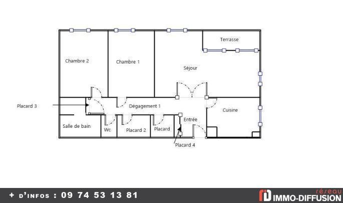 Vente Appartement à Montpellier 4 pièces