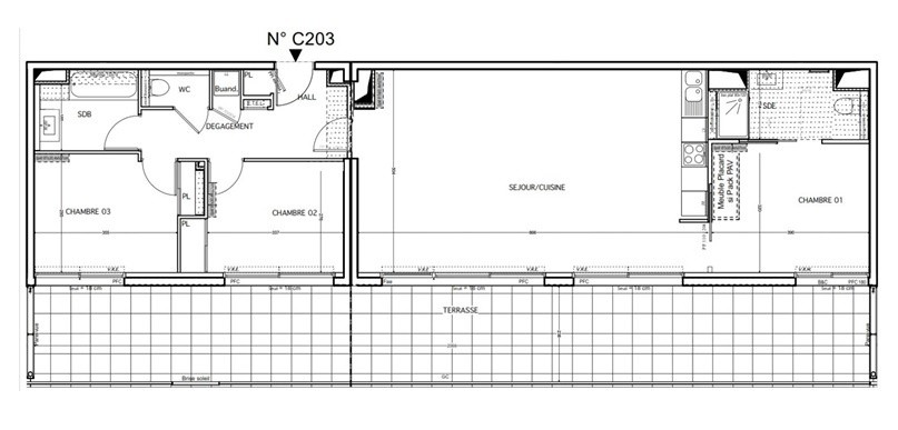 Vente Appartement à Lattes 4 pièces