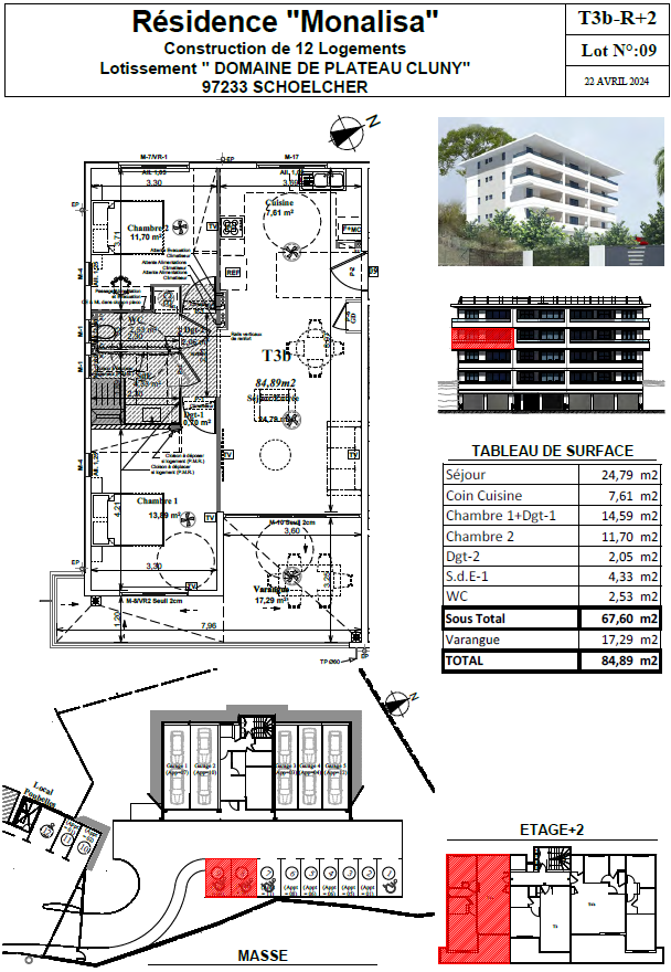 Vente Appartement à Schœlcher 3 pièces