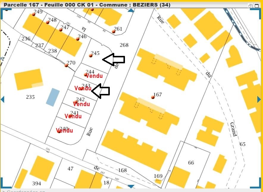 Vente Terrain à Béziers 0 pièce