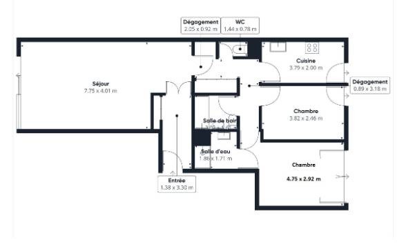 Vente Appartement à Pornichet 3 pièces