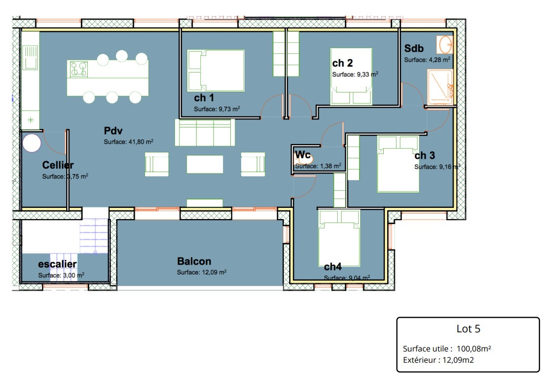 Vente Appartement à Merlimont 5 pièces