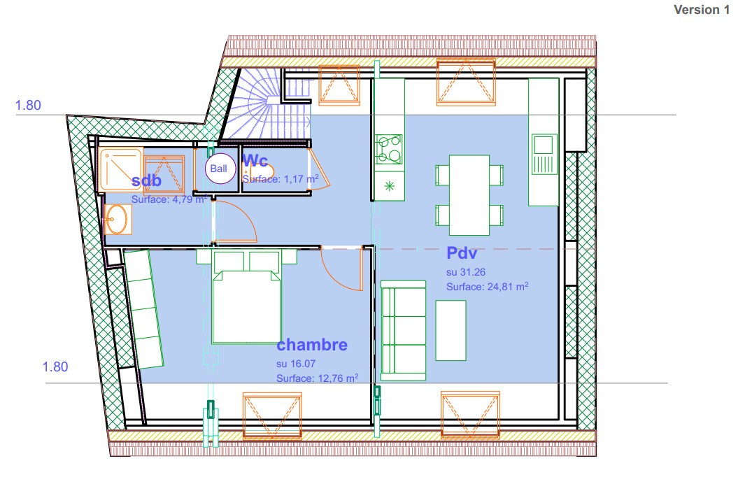 Vente Appartement à Montreuil 2 pièces