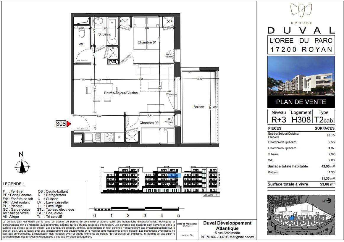 Vente Appartement à Royan 2 pièces