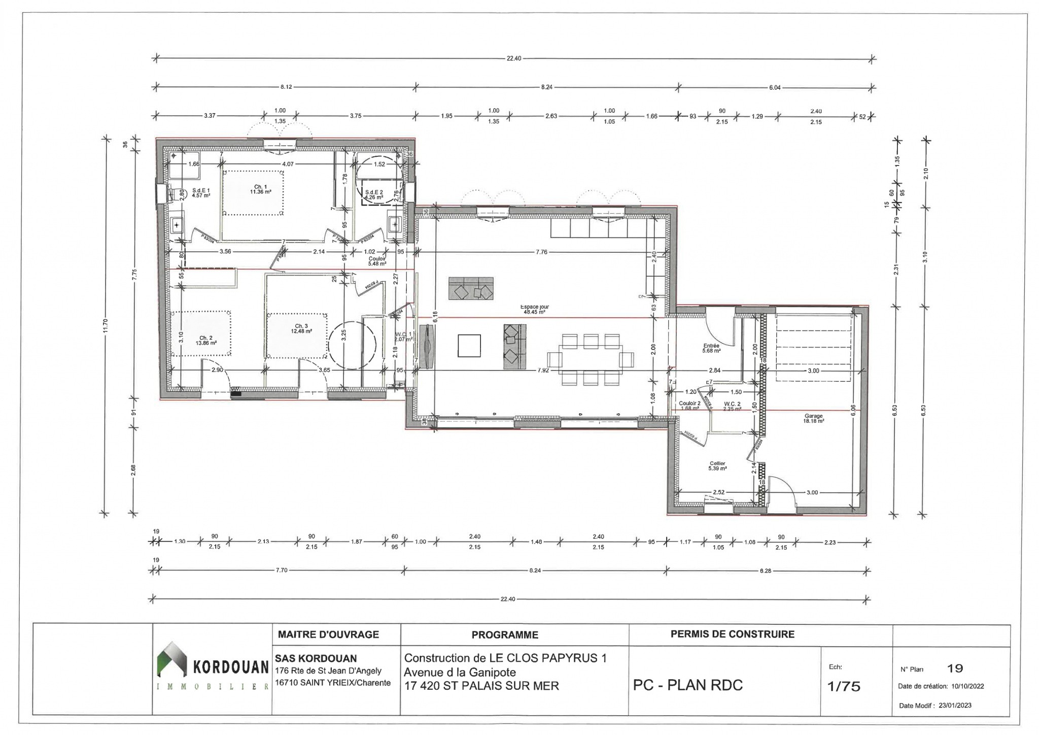 Vente Maison à Saint-Palais-sur-Mer 4 pièces