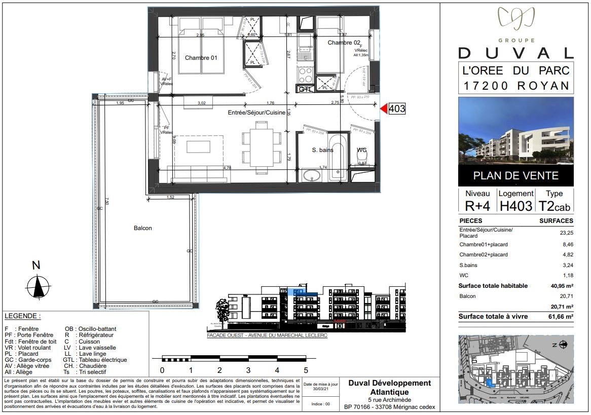 Vente Appartement à Royan 2 pièces