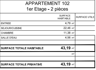 Vente Appartement à Igny 2 pièces