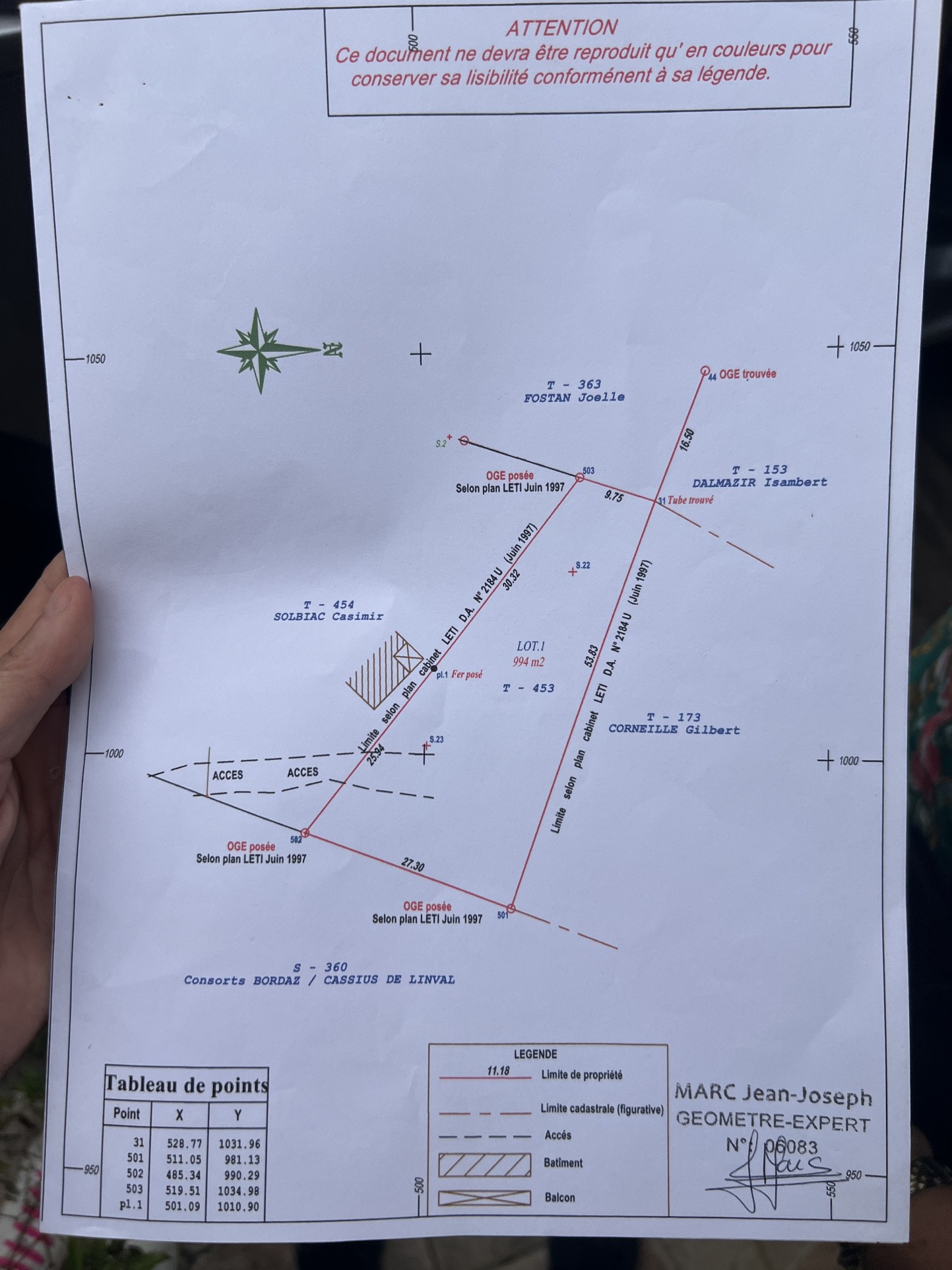 Vente Terrain à Saint-Joseph 0 pièce