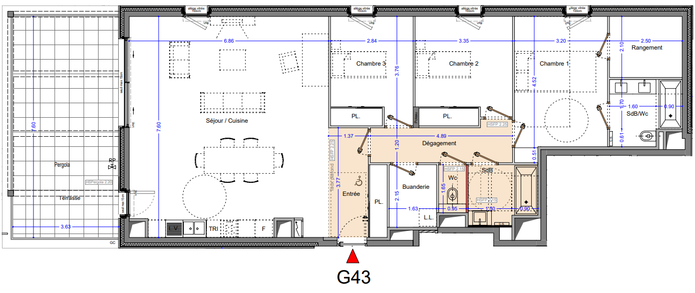 Vente Appartement à Marseille 8e arrondissement 4 pièces