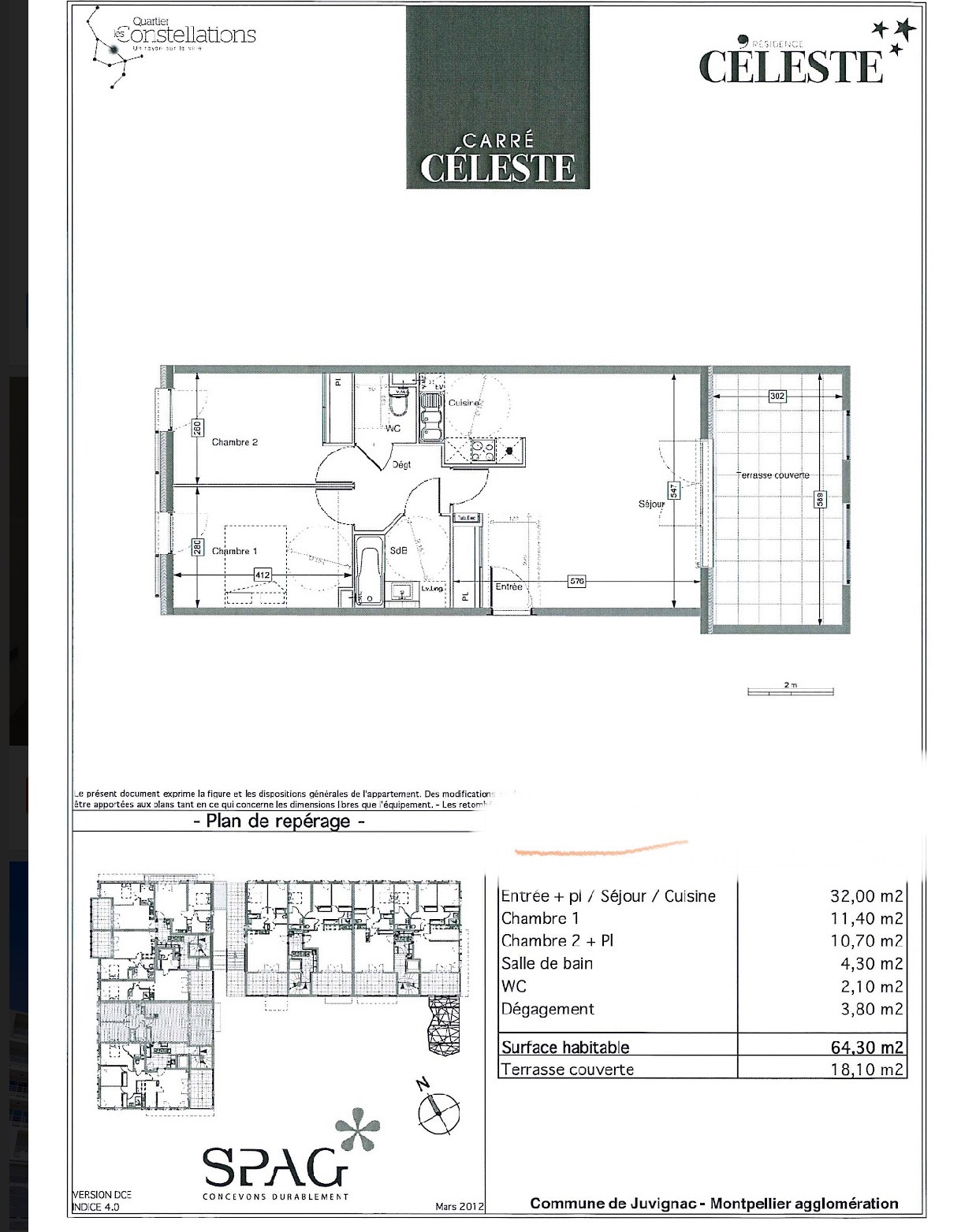 Vente Appartement à Juvignac 3 pièces