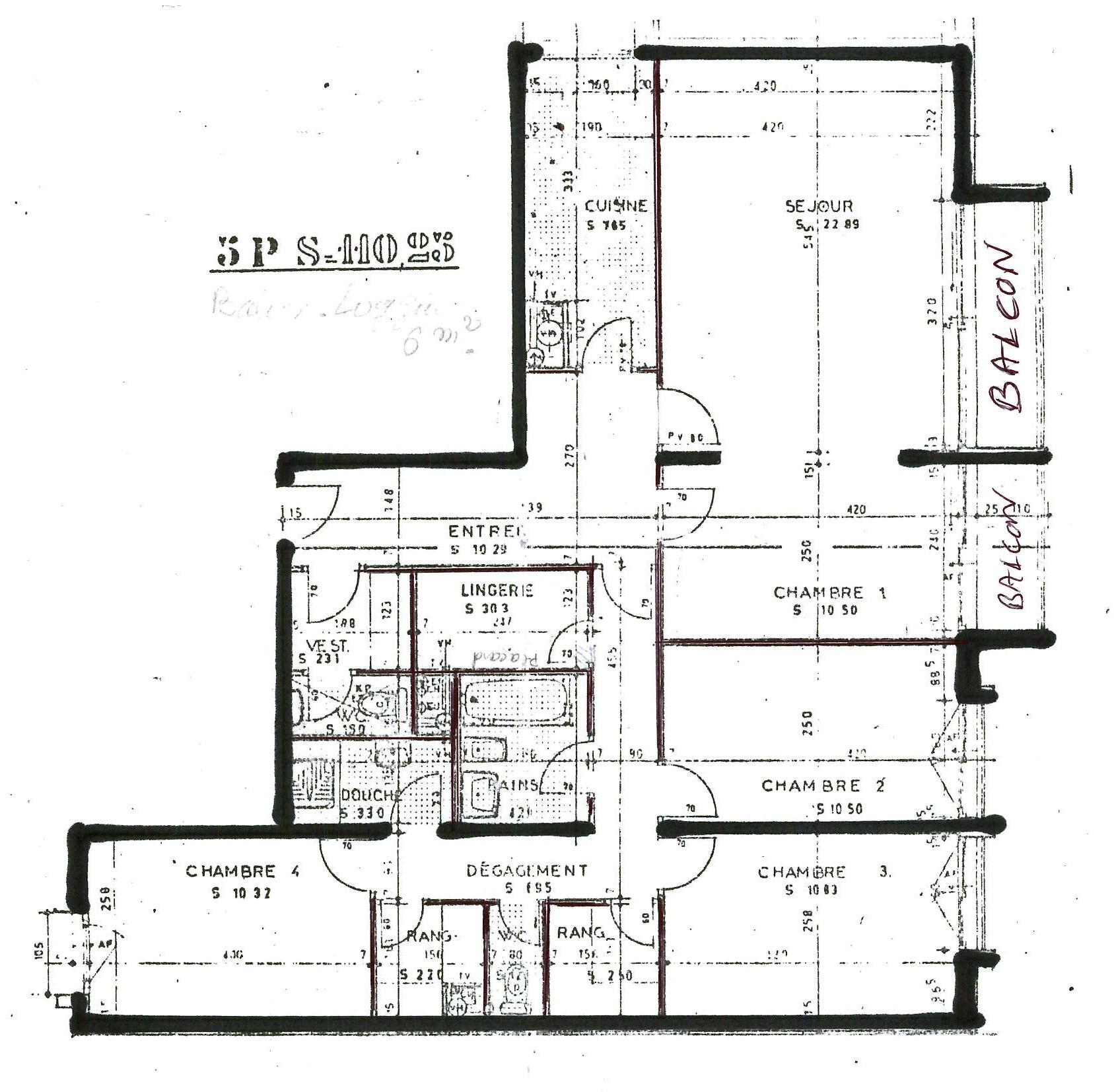 Vente Appartement à Paris Vaugirard 15e arrondissement 5 pièces