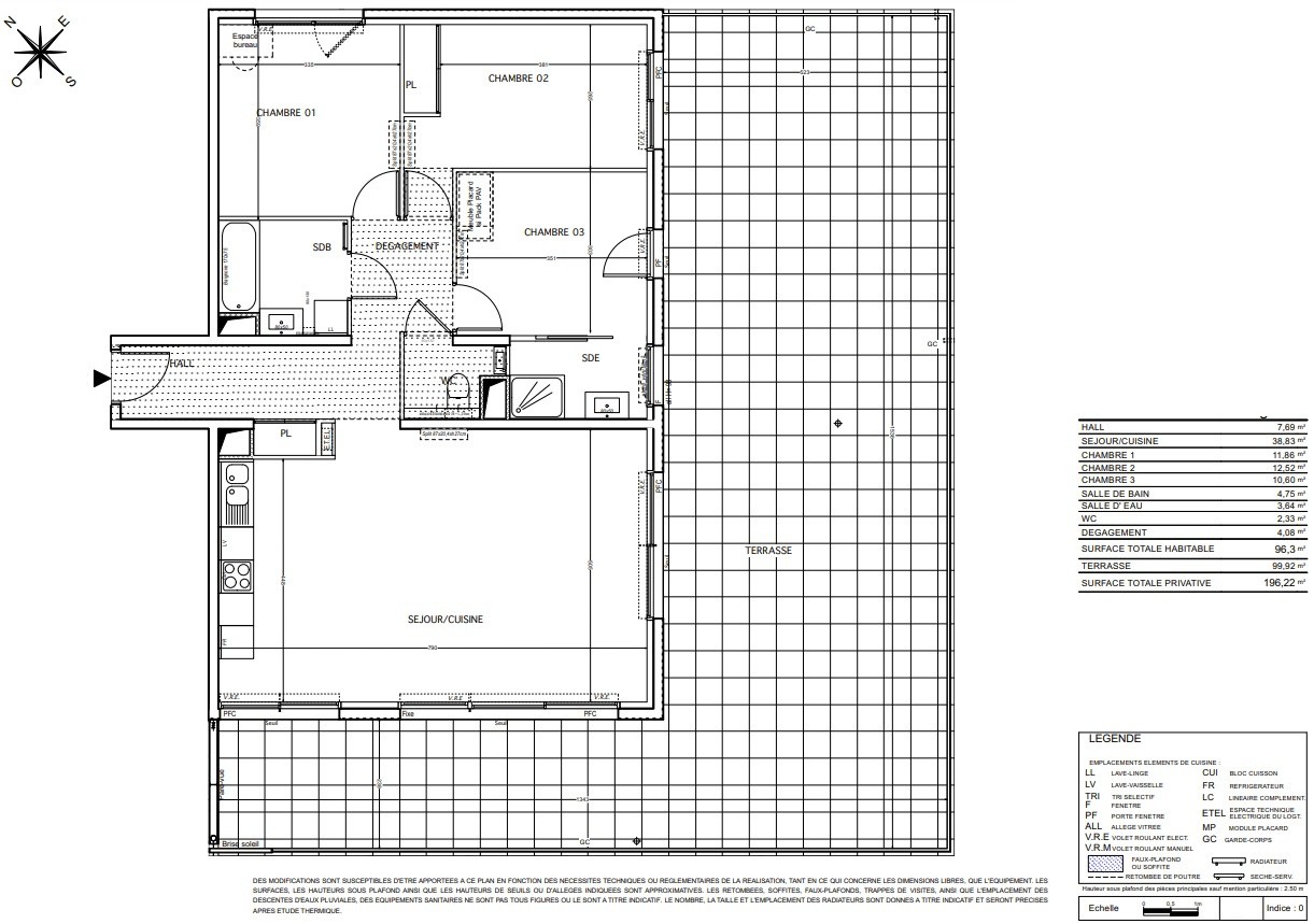 Vente Appartement à Lattes 4 pièces