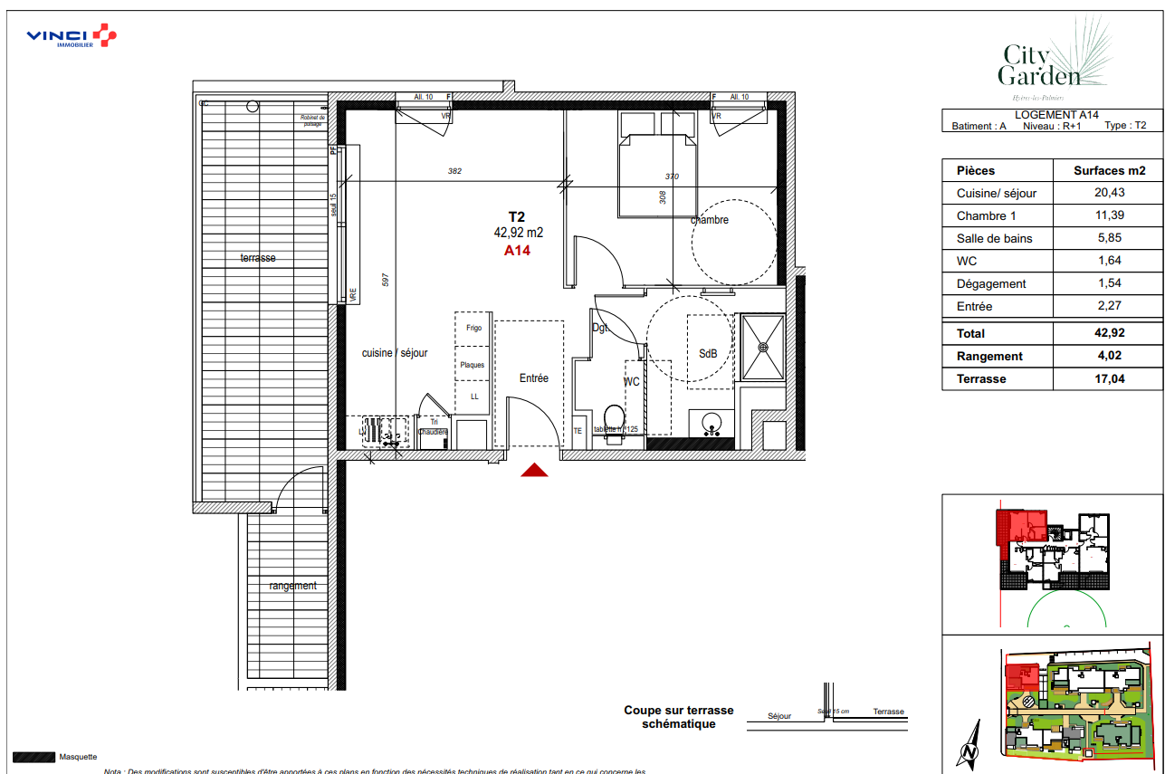 Vente Appartement à Hyères 2 pièces