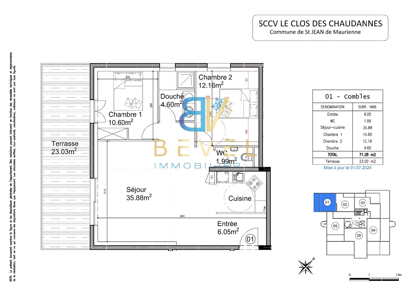 Vente Appartement à Saint-Jean-de-Maurienne 3 pièces