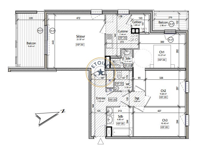 Vente Appartement à Angers 4 pièces