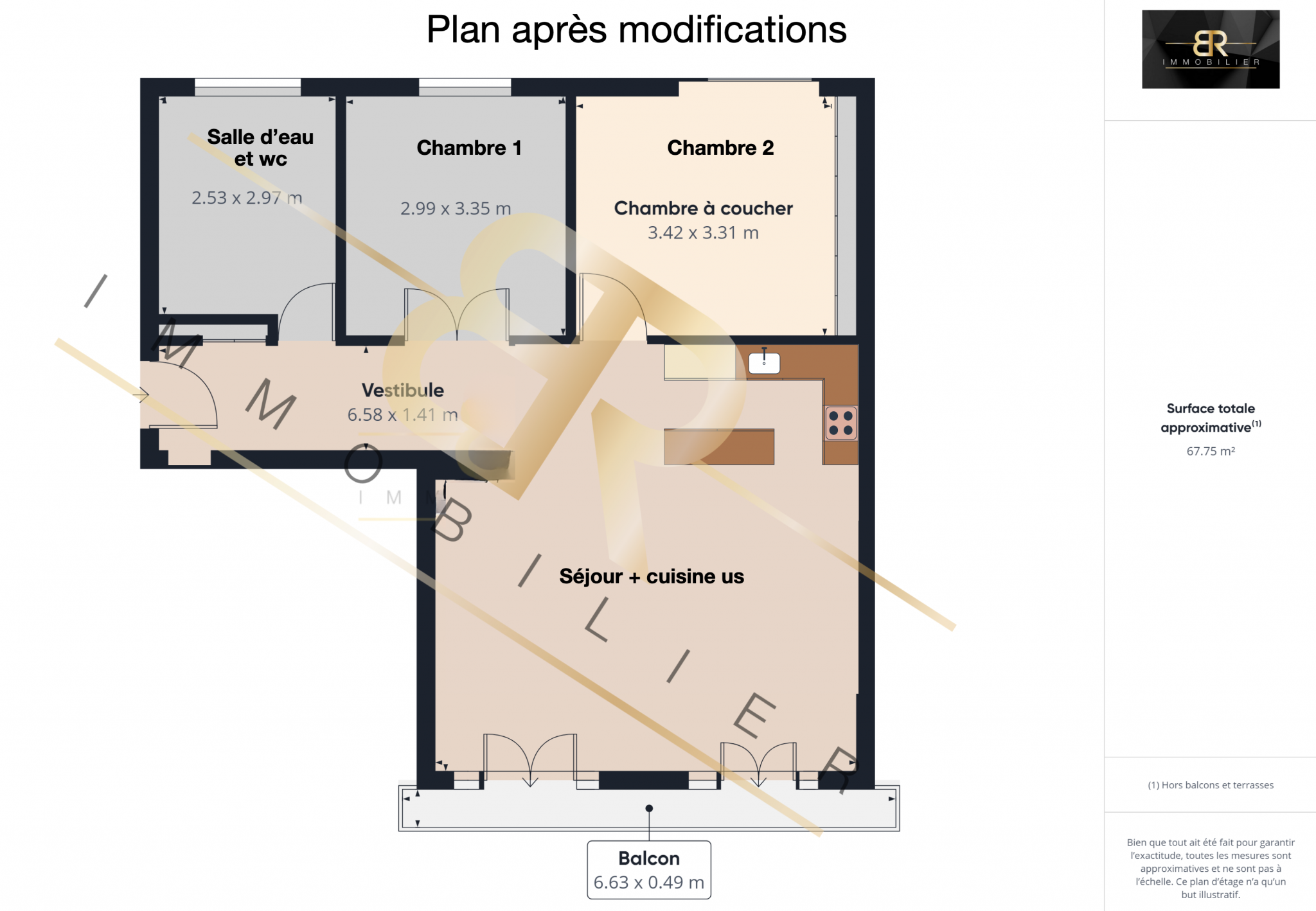 Vente Appartement à Paris Reuilly 12e arrondissement 3 pièces