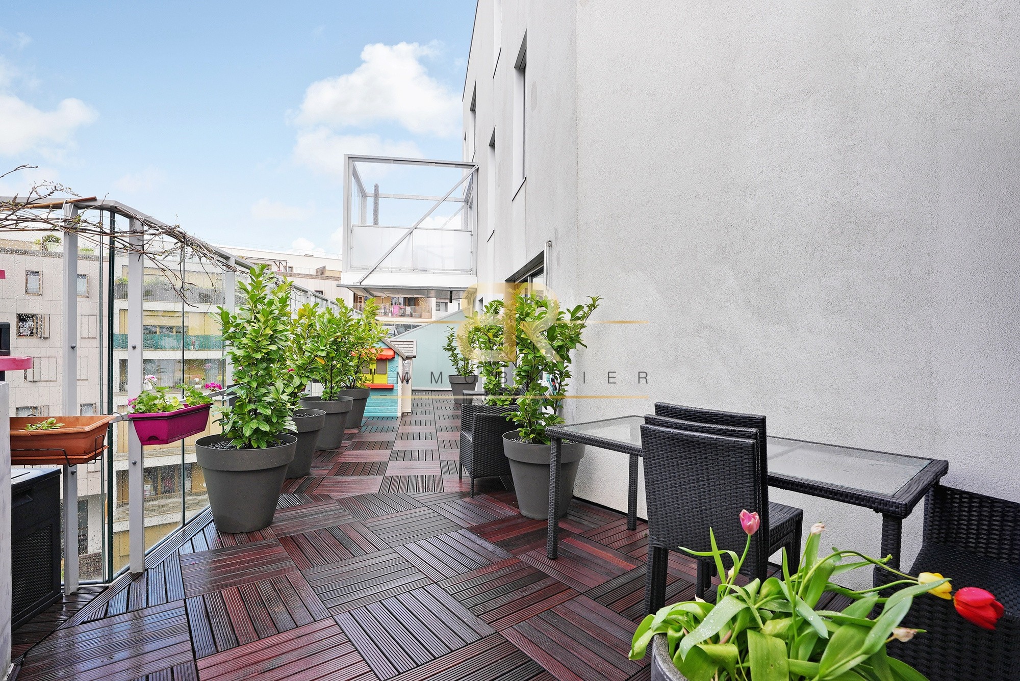 Vente Appartement à Paris Buttes-Chaumont 19e arrondissement 3 pièces