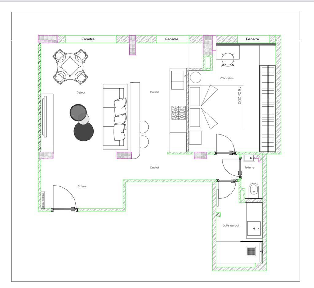 Vente Appartement à Paris Observatoire 14e arrondissement 2 pièces