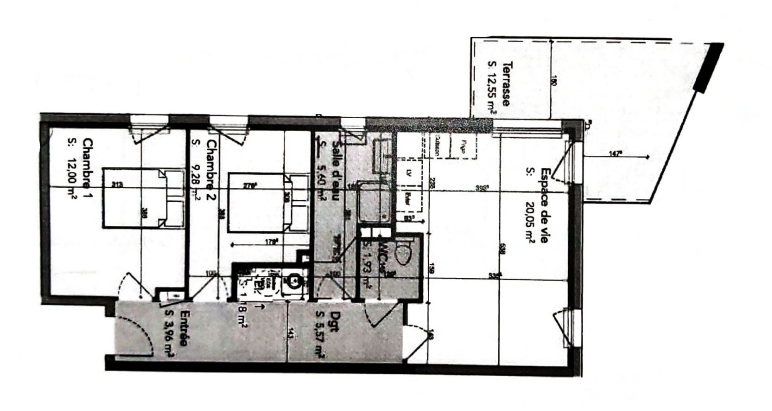 Vente Appartement à Colmar 3 pièces