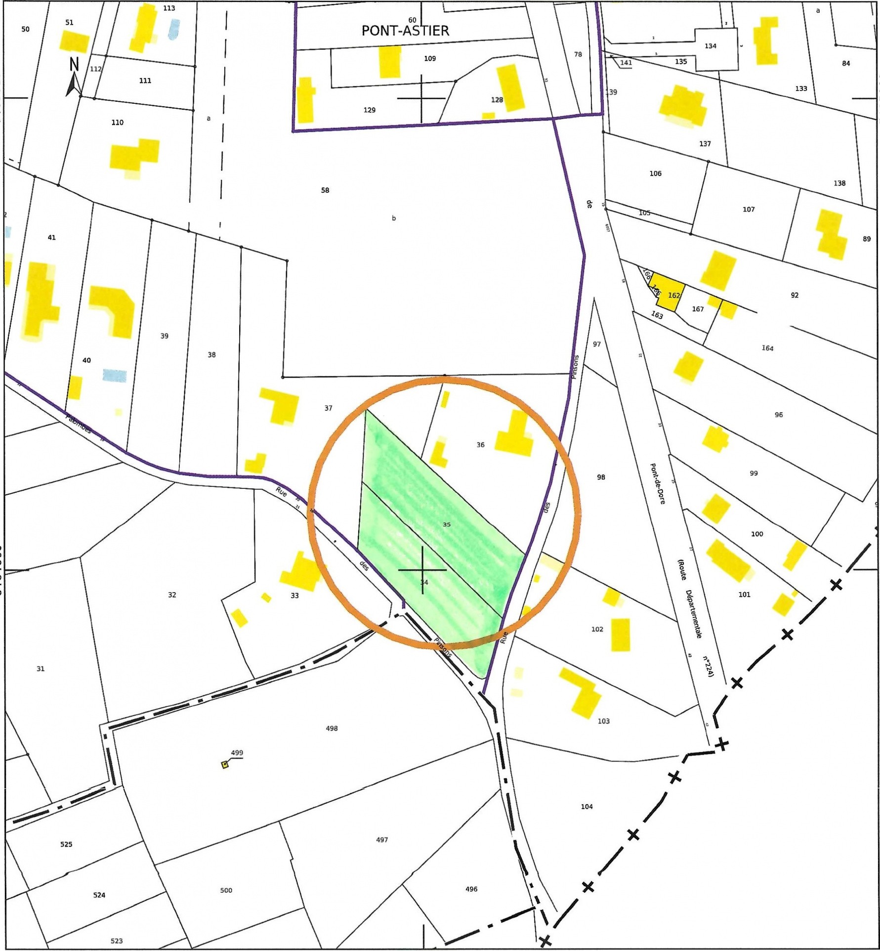 Vente Terrain à Orléat 0 pièce