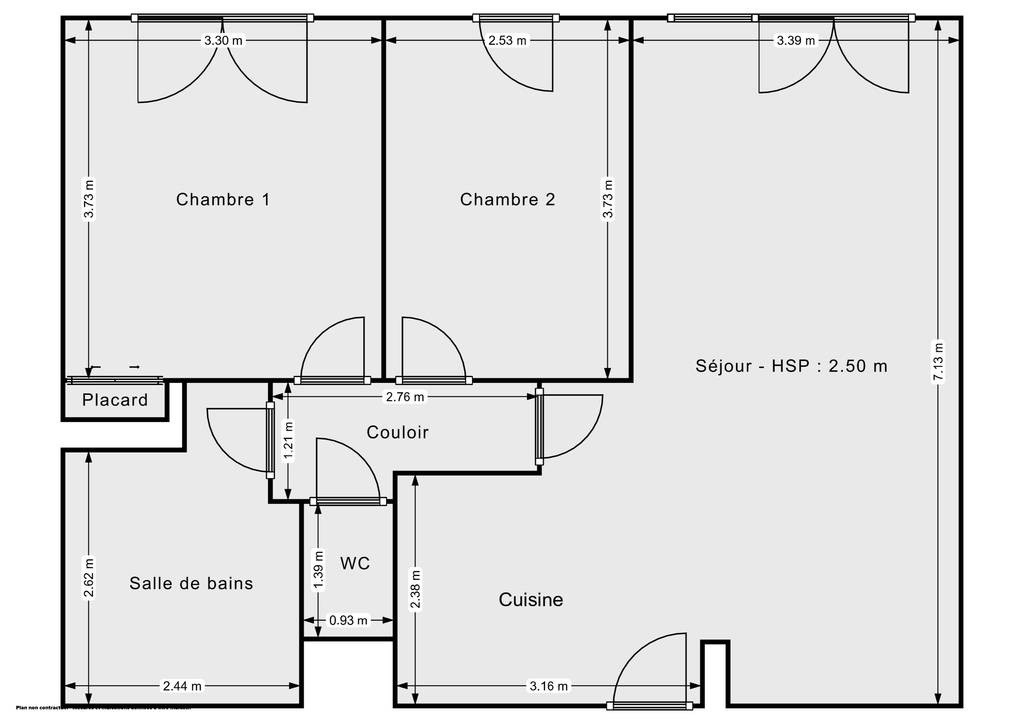 Vente Appartement à Choisy-le-Roi 3 pièces