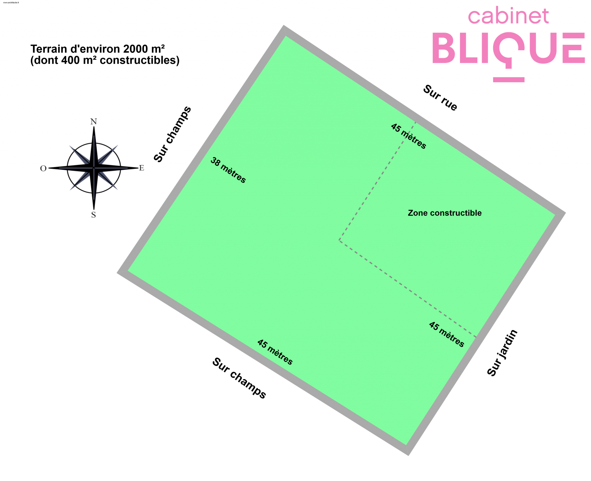 Vente Terrain à Bouxières-aux-Chênes 0 pièce