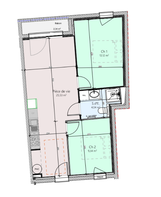 Vente Appartement à Muzillac 3 pièces