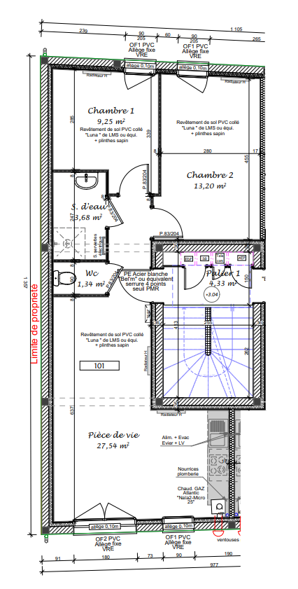 Vente Appartement à Muzillac 3 pièces