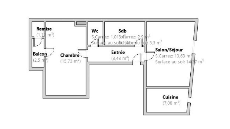 Vente Appartement à Montigny-lès-Metz 2 pièces