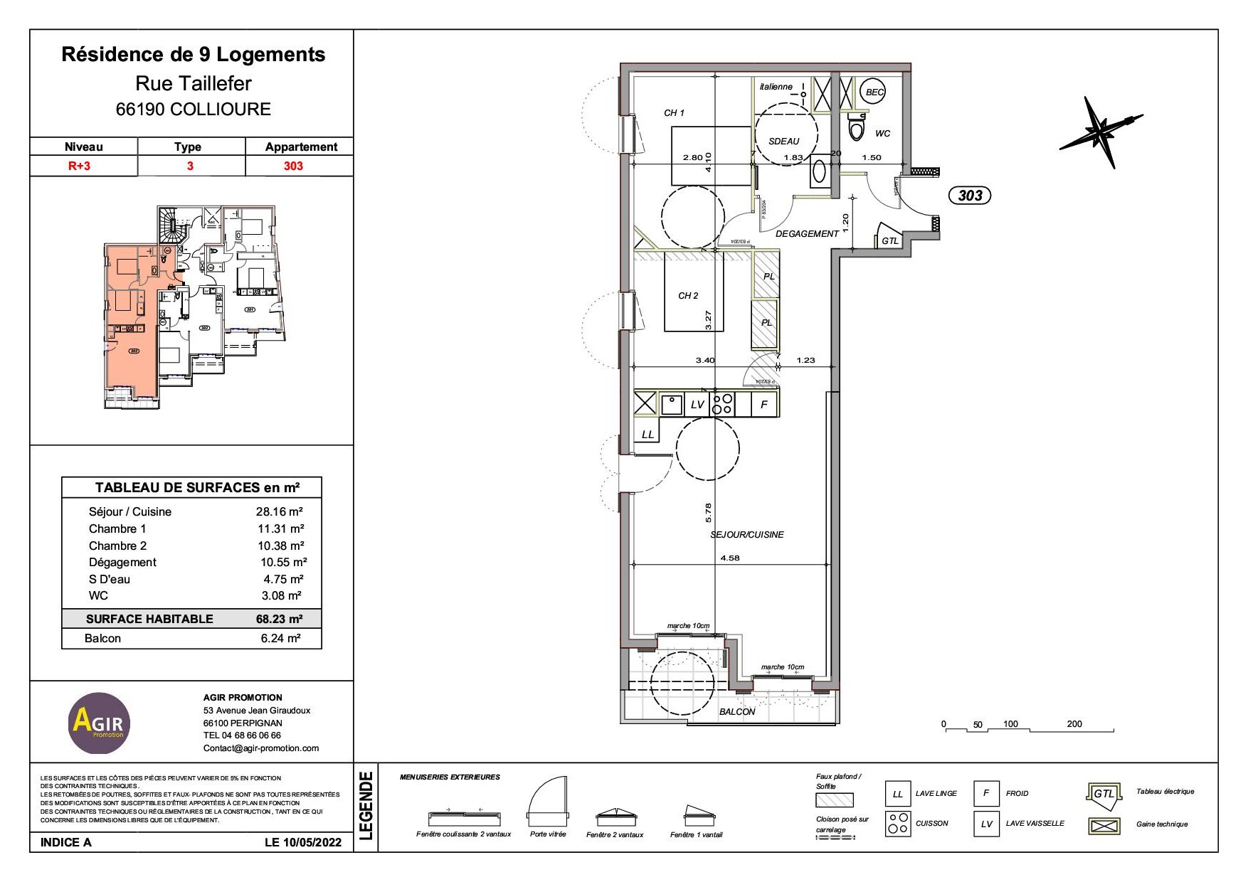 Vente Appartement à Collioure 3 pièces