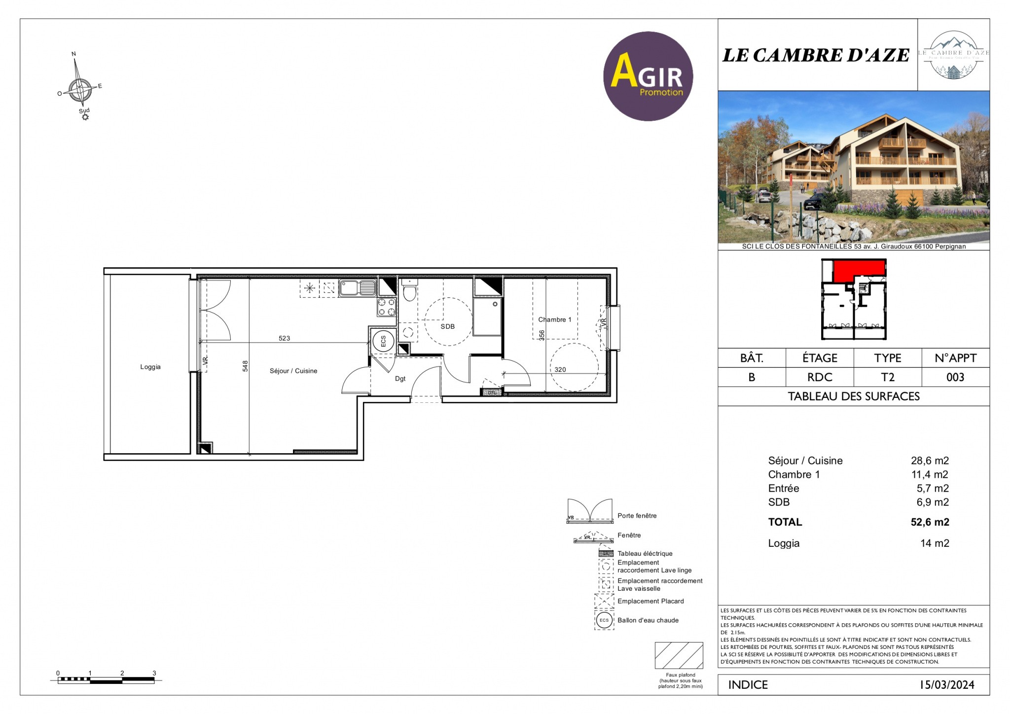 Vente Appartement à Font-Romeu-Odeillo-Via 2 pièces