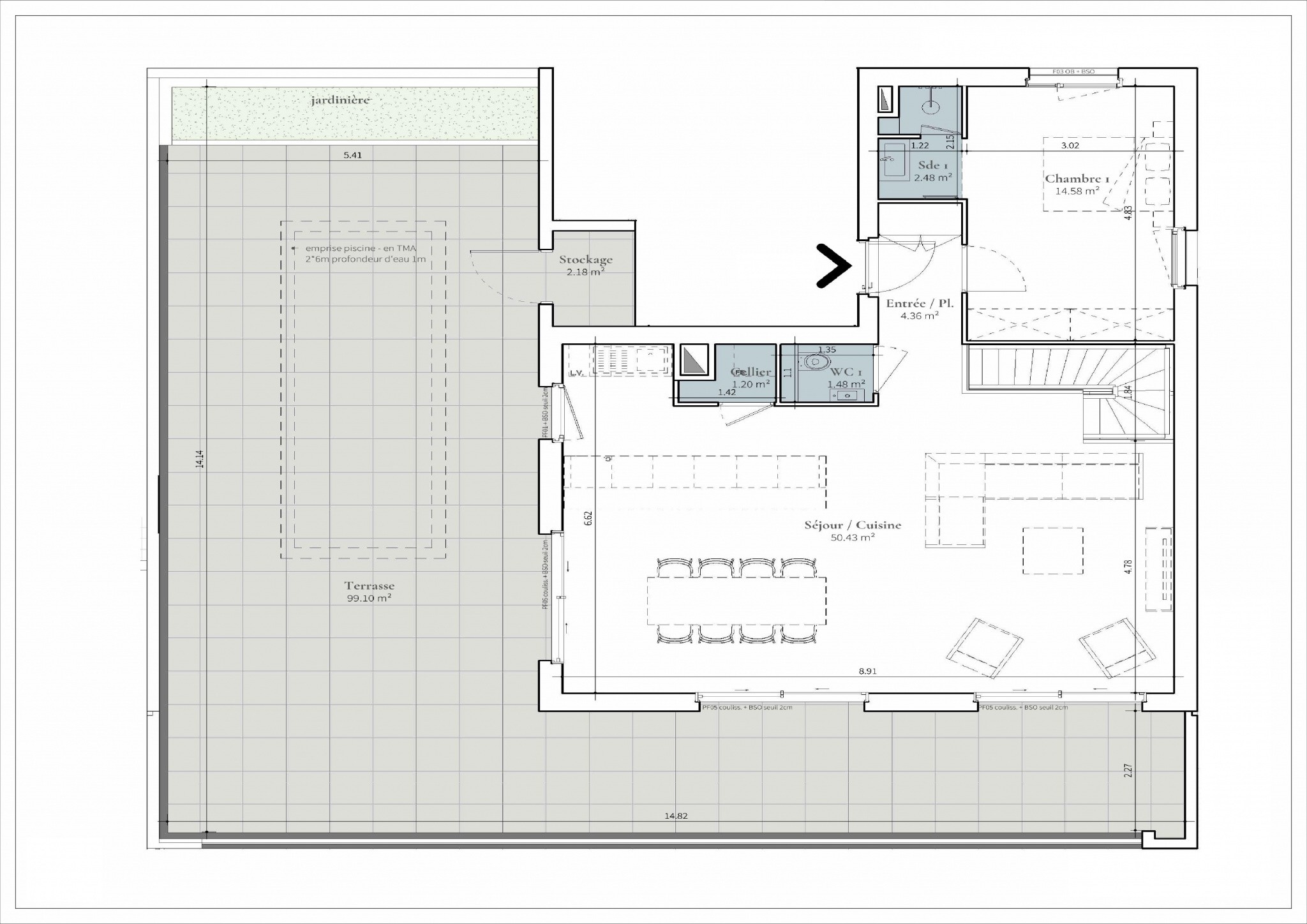 Vente Appartement à Saint-Didier-au-Mont-d'Or 5 pièces