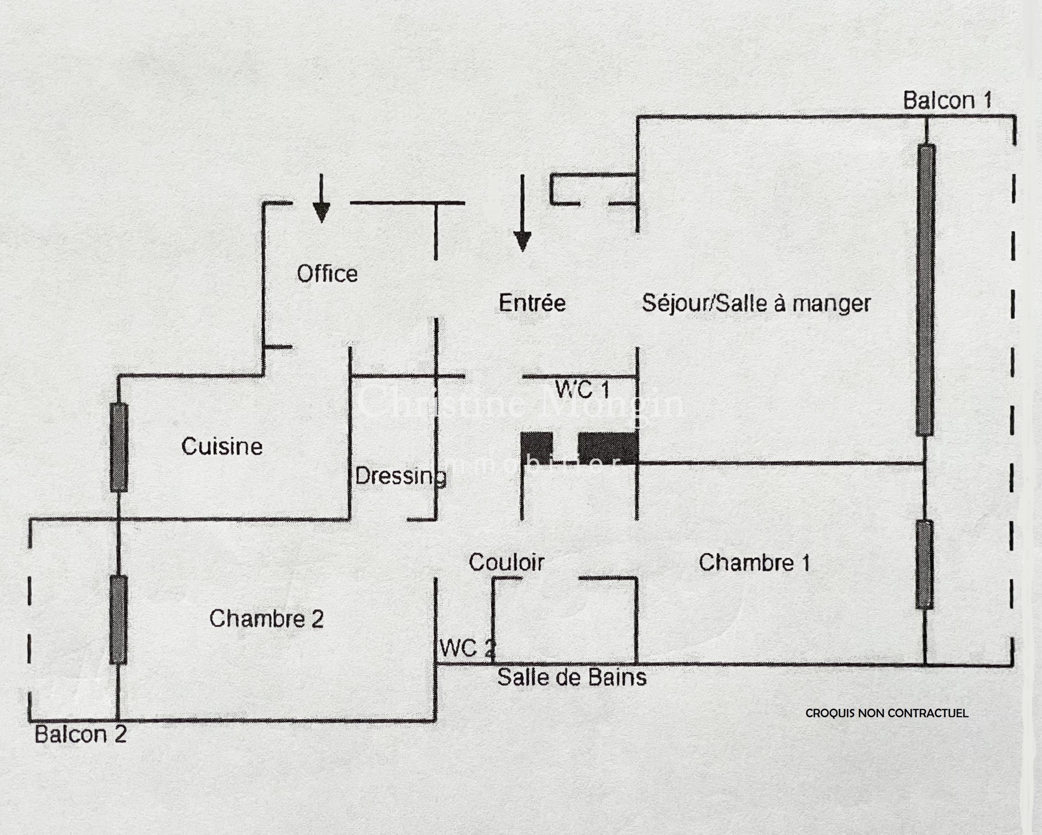 Vente Appartement à Neuilly-sur-Seine 3 pièces