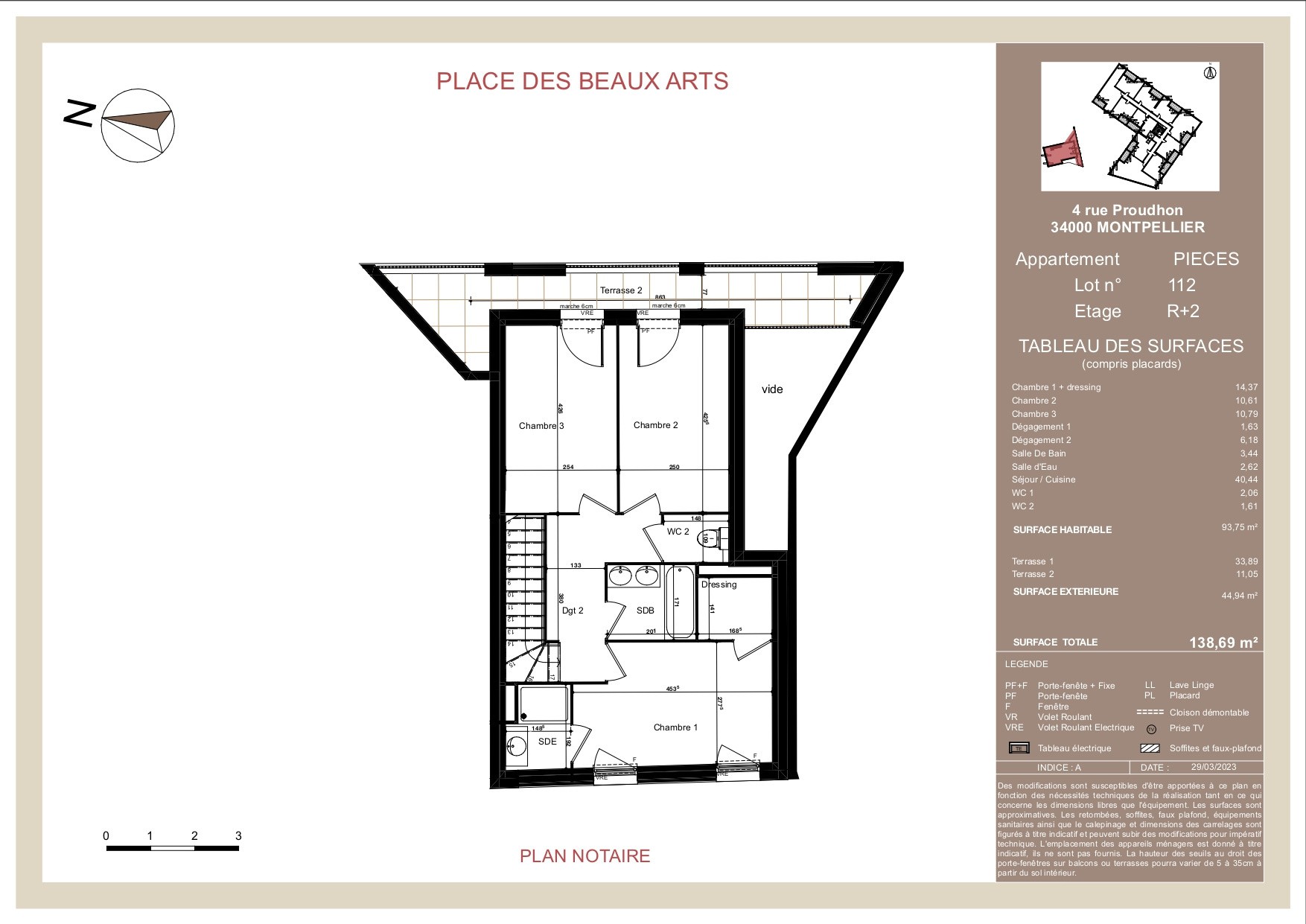 Vente Appartement à Montpellier 4 pièces