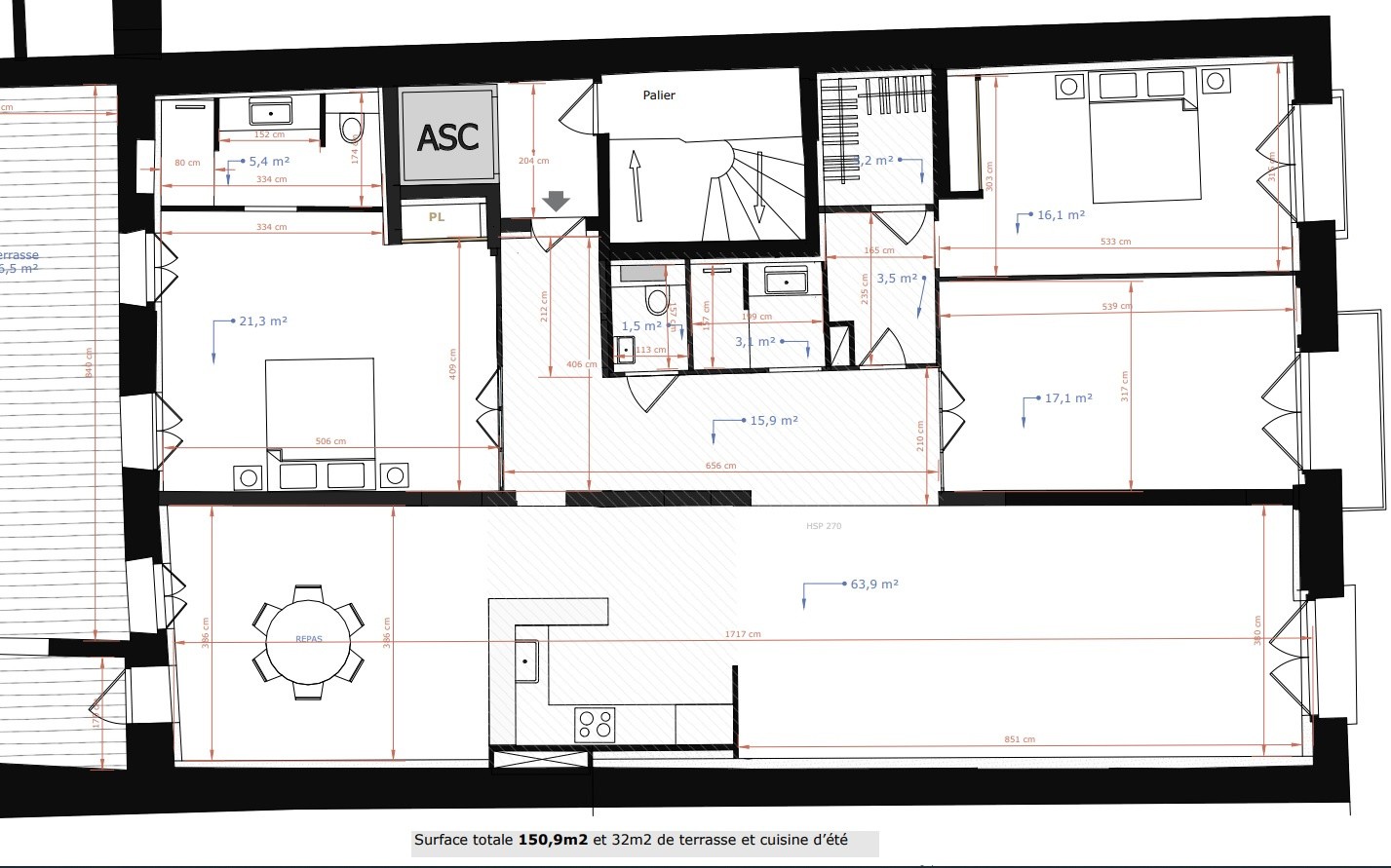 Vente Appartement à Sète 4 pièces