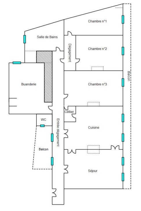 Vente Appartement à Sète 5 pièces